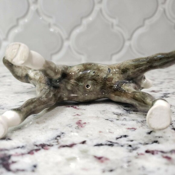 Dorothy Kindell Horse Small Grey Foal Figurine CA Pottery RARE HTF - Picture 6 of 7